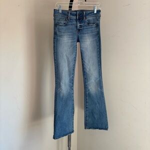 American Eagle Outfitters Light Blue Flare Jeans